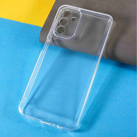 Samsung Galaxy A04s / A13 (5G) Forstærket Fleksibelt Plastik Bagside Cover - Gennemsigtig