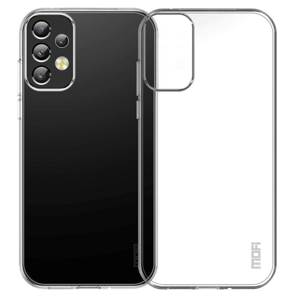 Samsung Galaxy A73 (5G) MOFI Fleksibelt Plastik Bagside Cover - Gennemsigtig