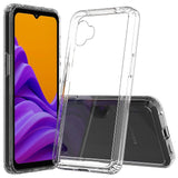 Samsung Galaxy Xcover 6 Pro Shock-Proof Hybrid Plastik Bagside Cover - Gennemsigtig