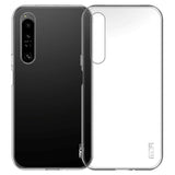 Sony Xperia 1 V MOFI Fleksibelt Plastik Bagside Cover - Gennemsigtig