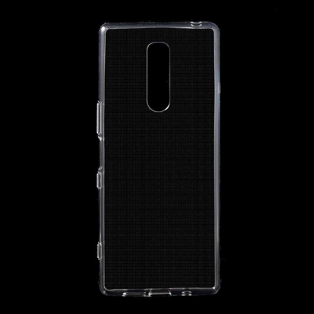 Sony Xperia 1 Fleksibelt Plastik Cover - Gennemsigtig