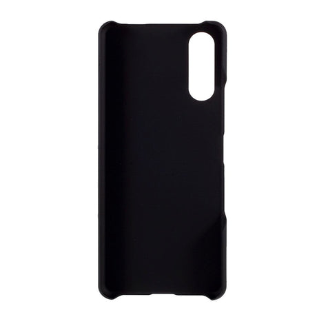 Sony Xperia 10 III Hårdt PC Plastik Bagside Cover - Sort