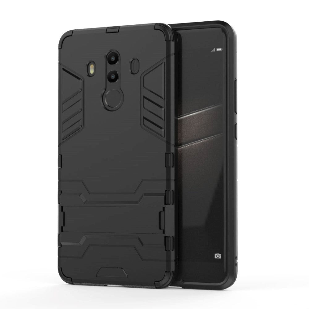 Huawei Mate 10 Pro Håndværker Cover m. Fod Sort