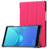 Huawei MediaPad M5 8 (8.4") Cover - Tri-fold Læder Cover - Pink