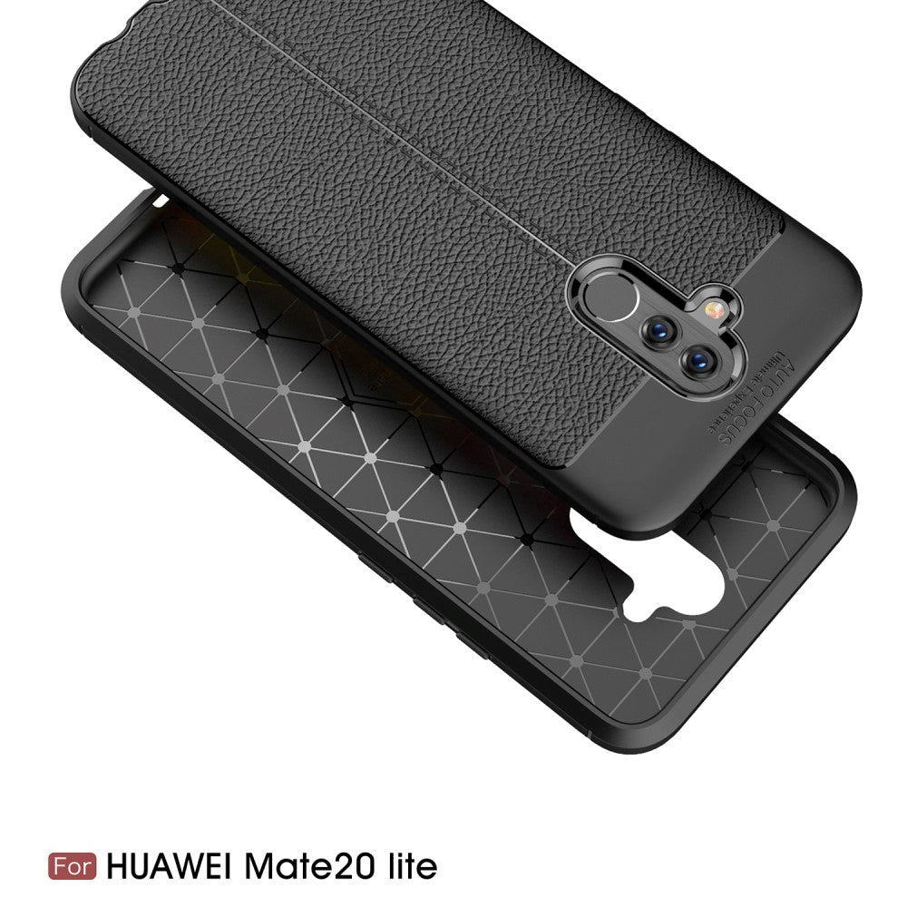 Huawei Mate 20 Lite Litchi Texture TPU Cover Sort