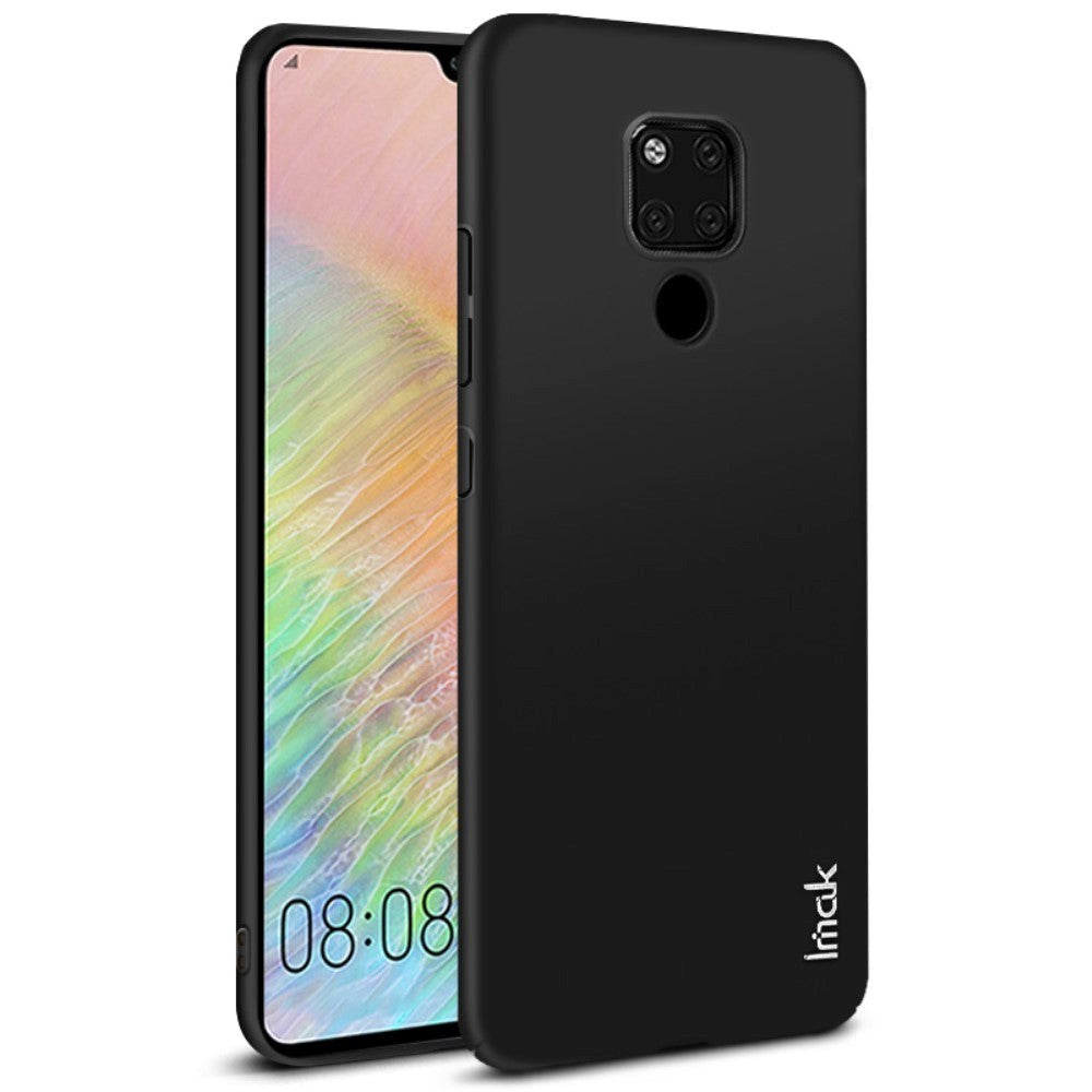 Huawei Mate 20 X IMAK Plastik Cover + Beskyttelsesfilm Sort