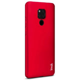 Huawei Mate 20 X IMAK Plastik Cover + Beskyttelsesfilm Rød