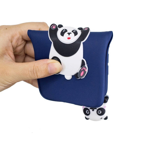 Huawei P30 Fleksibelt Plastik Cover 3D Panda