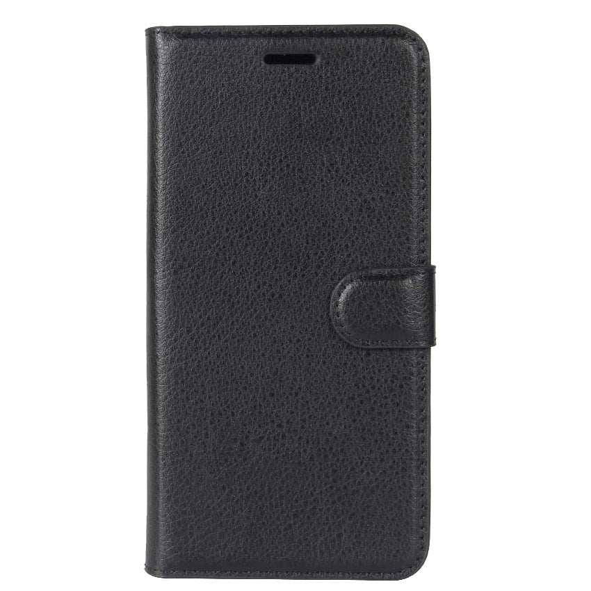 Huawei P30 Lite Læder Flip Cover m. Pung - Sort