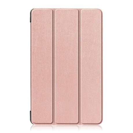 Huawei MediaPad M5 Lite 8 Tri-Fold Læder Cover Rose Gold