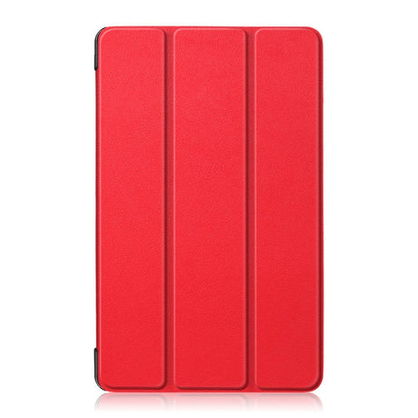 Huawei MediaPad M5 Lite 8 Tri-Fold Læder Cover Rød