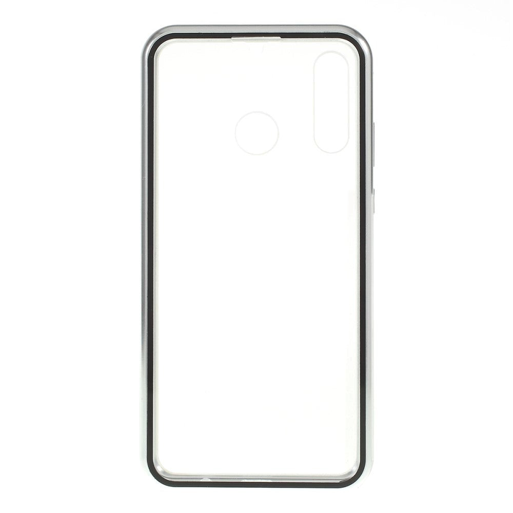 Huawei P30 Lite Ultra-Strong 360 Grader Magnetisk Cover - Sølv