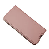 Huawei Y5 (2019) Slim Læder Flip Cover m. Kortholder - Rose Gold