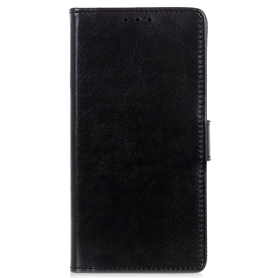 Huawei Mate 30 Pro Crazy Horse Læder Cover m. Pung Sort