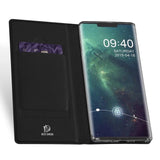 Huawei Mate 30 Pro Dux Ducis Skin Pro Series Thin Wallet Sort