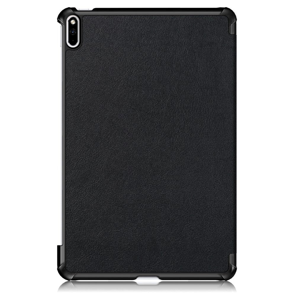 Huawei MatePad Pro 10.8 Tri-Fold Læder Cover - Sort