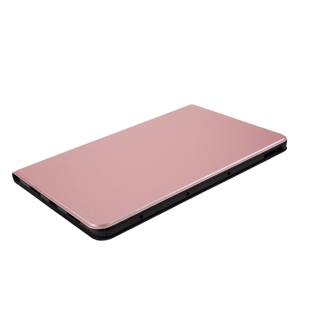 Huawei MatePad 10.4 Læder Flip Cover m. Stand - Rose Gold