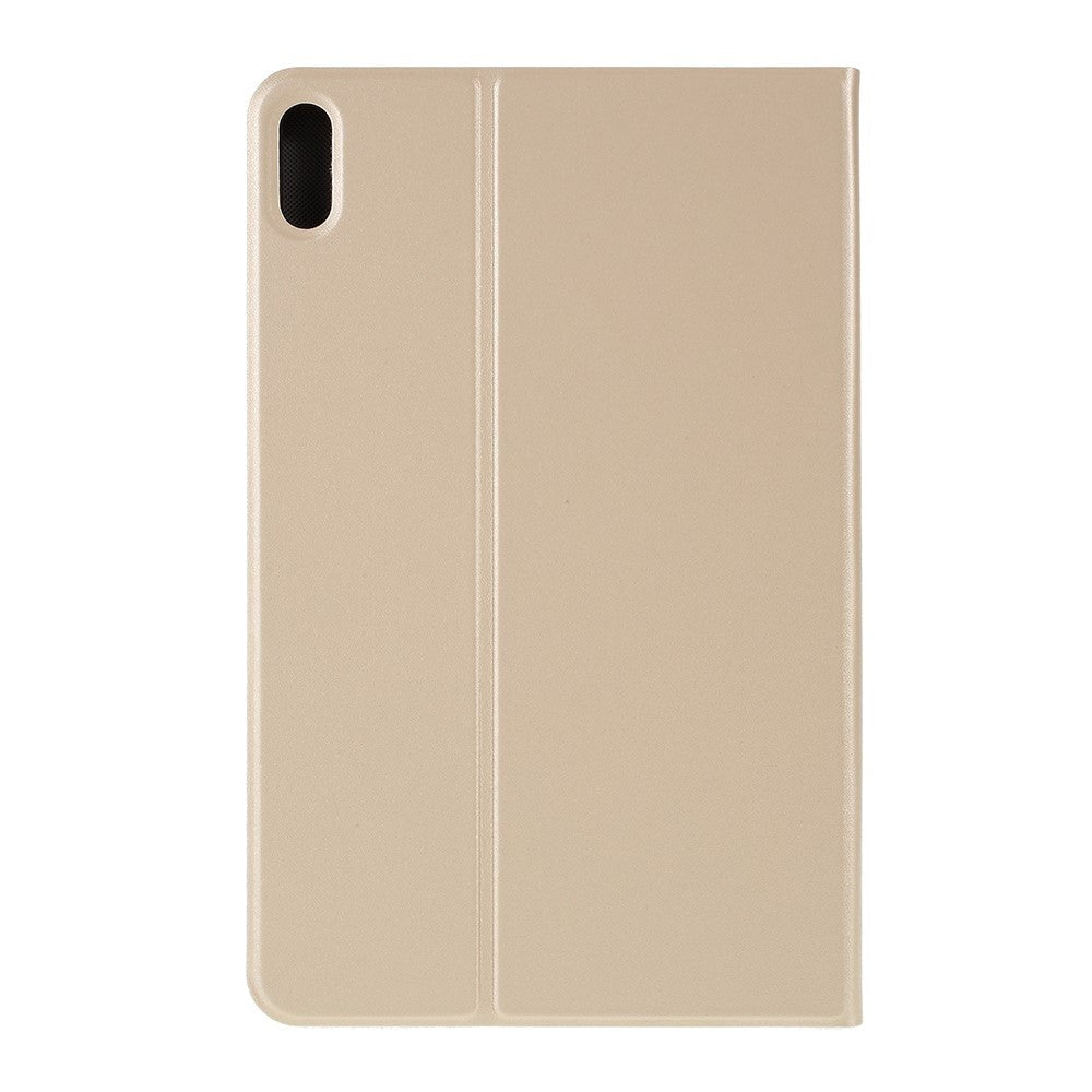 Huawei MatePad 10.4 Læder Flip Cover m. Stand - Guld