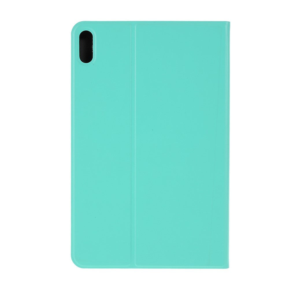 Huawei MatePad 10.4 Læder Flip Cover m. Stand - Cyan