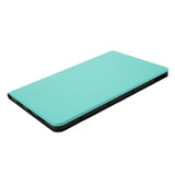 Huawei MatePad 10.4 Læder Flip Cover m. Stand - Cyan