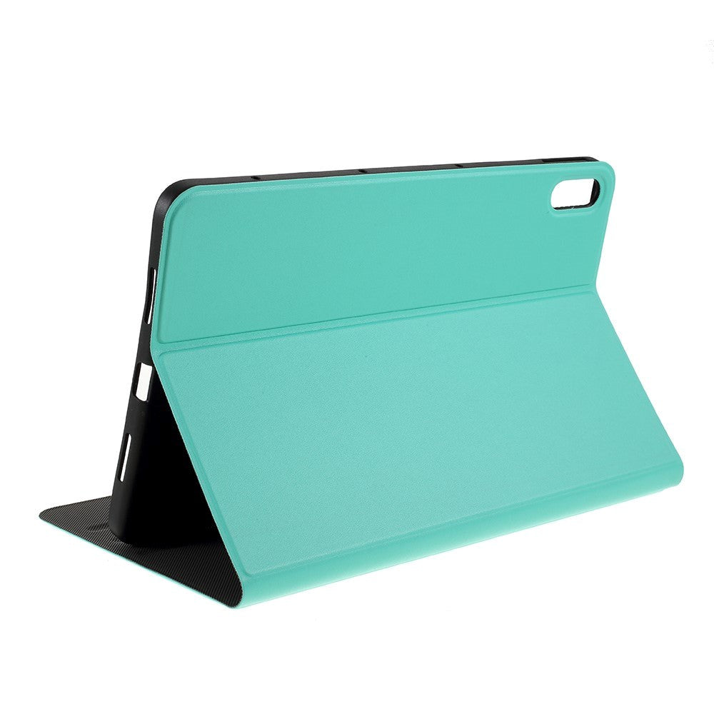 Huawei MatePad 10.4 Læder Flip Cover m. Stand - Cyan