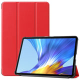 Huawei MatePad 10.4 Tri-Fold Flip Læder Cover - Rød