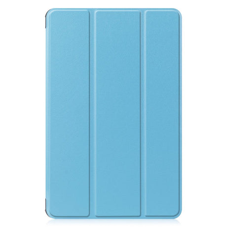 Huawei MatePad 10.4 Tri-Fold Flip Læder Cover - Lyseblå