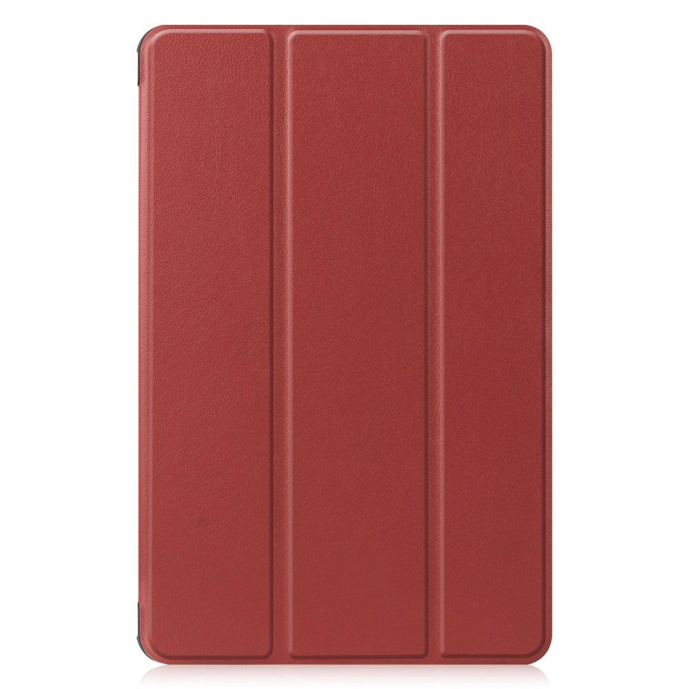 Huawei MatePad 10.4 Tri-Fold Flip Læder Cover - Brun