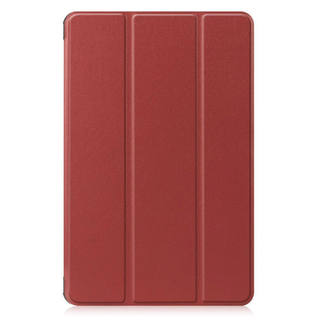 Huawei MatePad 10.4 Tri-Fold Flip Læder Cover - Brun