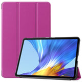 Huawei MatePad 10.4 Tri-Fold Flip Læder Cover - Lilla