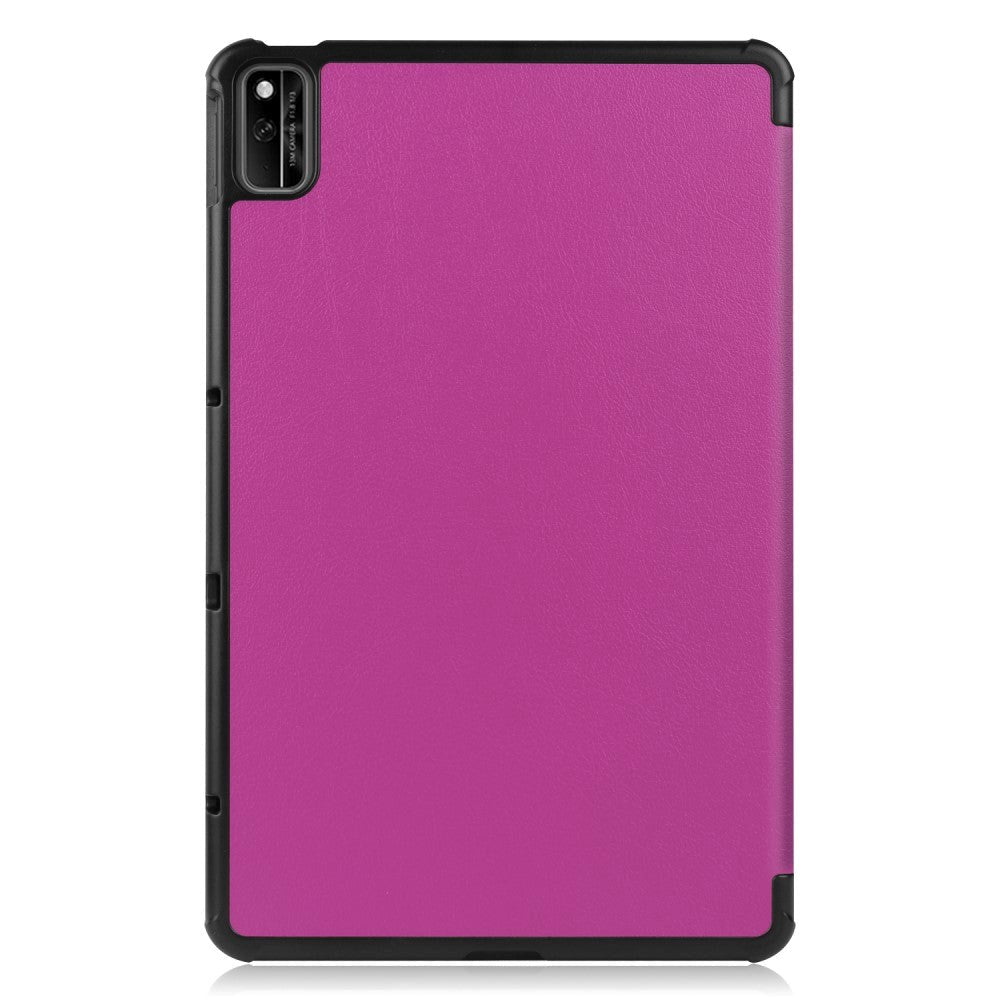 Huawei MatePad 10.4 Tri-Fold Flip Læder Cover - Lilla