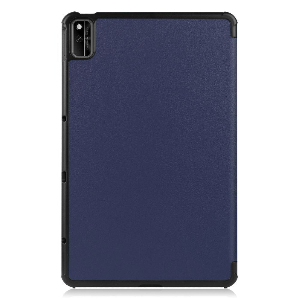 Huawei MatePad 10.4 Tri-Fold Flip Læder Cover - Blå