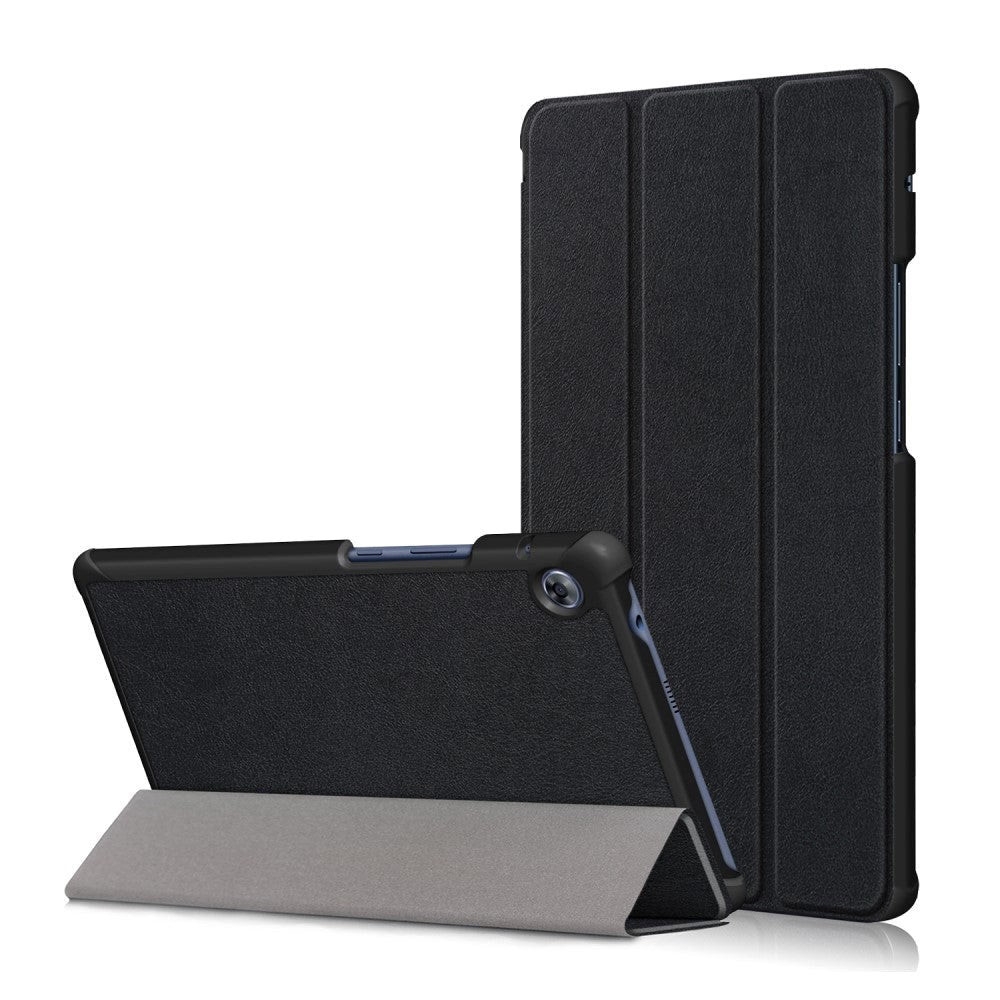 Huawei Matepad T8 8.0 Læder Cover m. Tri-Fold - Sort