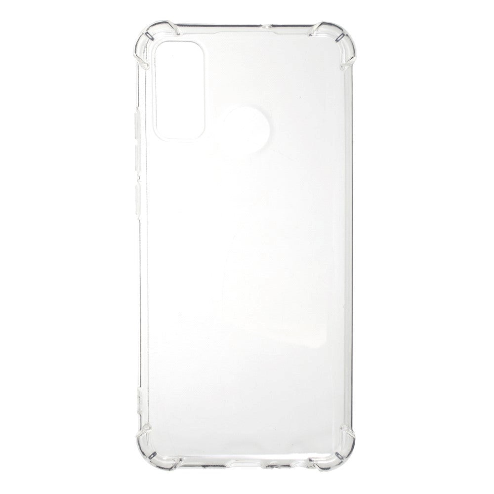 Huawei P Smart 2020 Shockproof Plastik Bagside Cover - Gennemsigtig