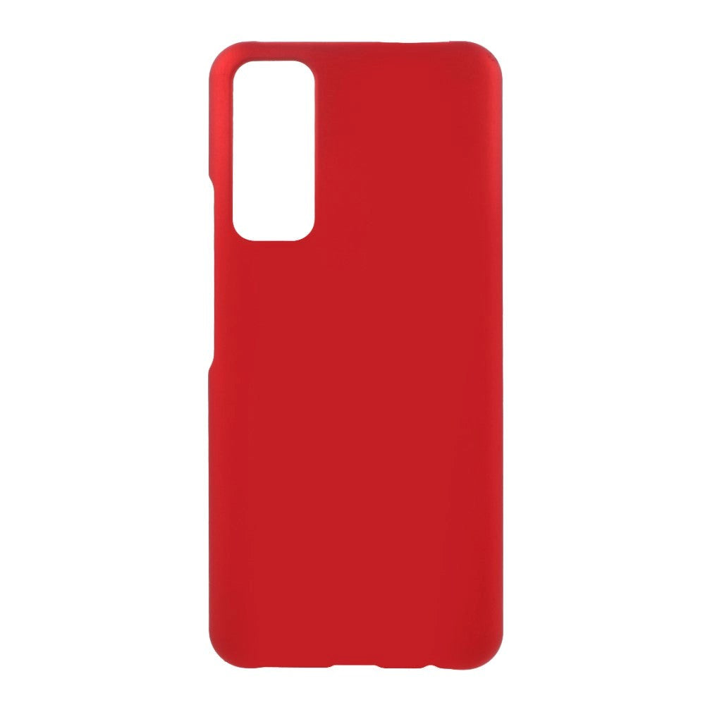 Huawei P smart (2021) Plastik Cover m. Frosted (mat) Bagside - Rød