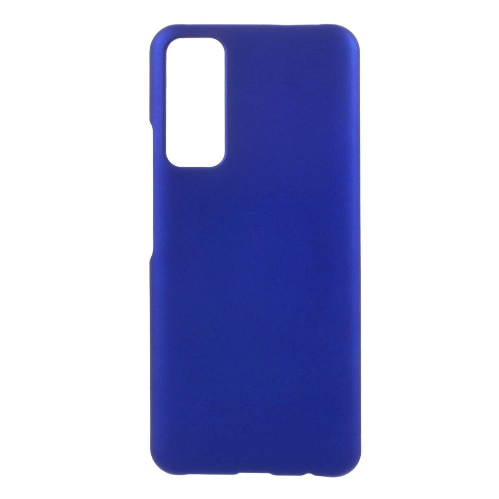 Huawei P smart (2021) Plastik Cover m. Frosted (mat) Bagside - Blå