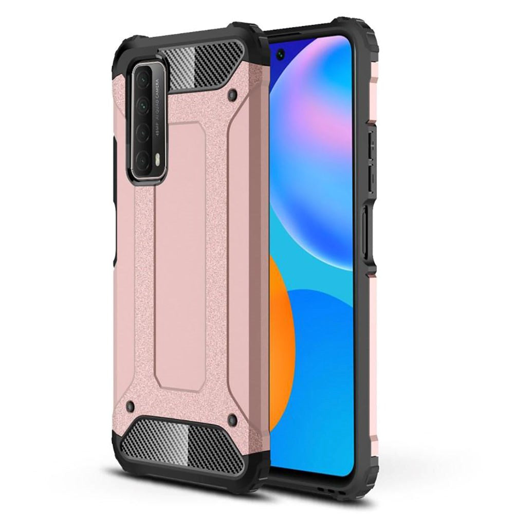 Huawei P Smart (2021) Armor Guard Håndværker Cover - Rose Gold