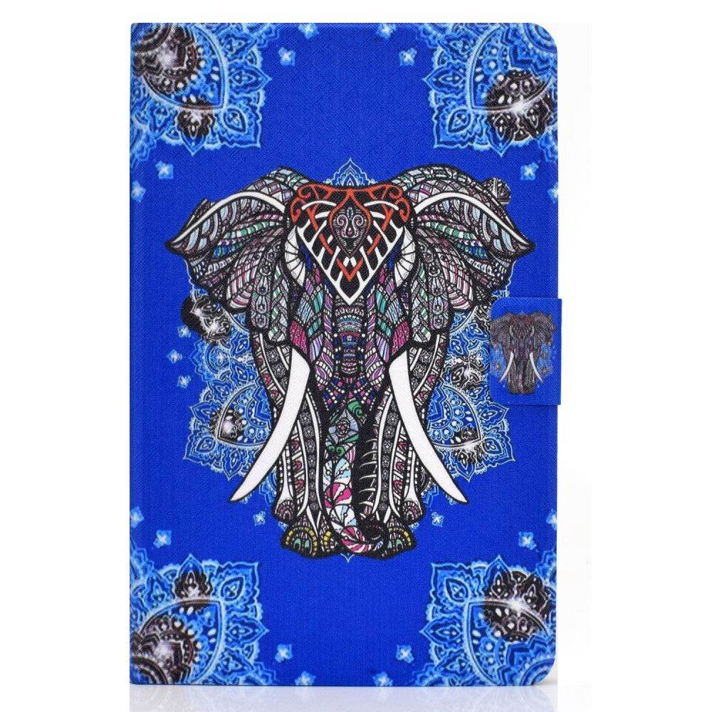 Huawei MatePad 10.4" Cover m. Ståfunktion & Kortholder - Orientalsk Elefant