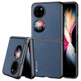 Huawei P50 Pocket Dux Ducis FINO Series Hybrid Bagside Cover - Blå