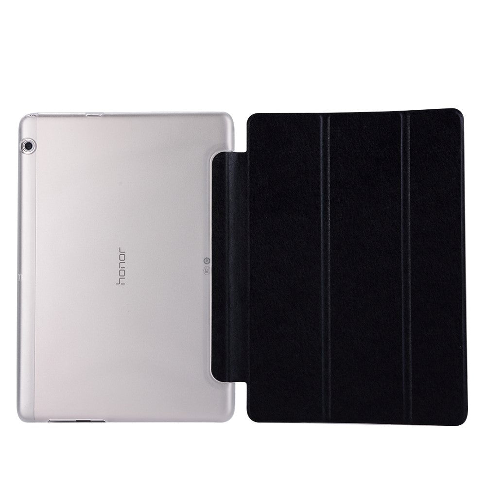 Huawei MediaPad T3 10 9.6" Cover - Lines & See-Through Back Tri-fold Case Sort