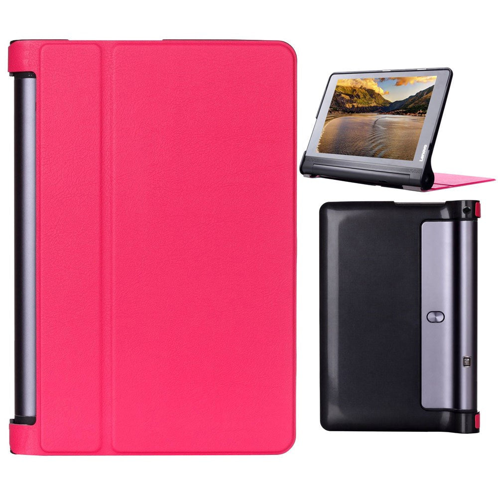 Lenovo Yoga Tab 3 Pro 10" Klassisk Læder Etui Pink