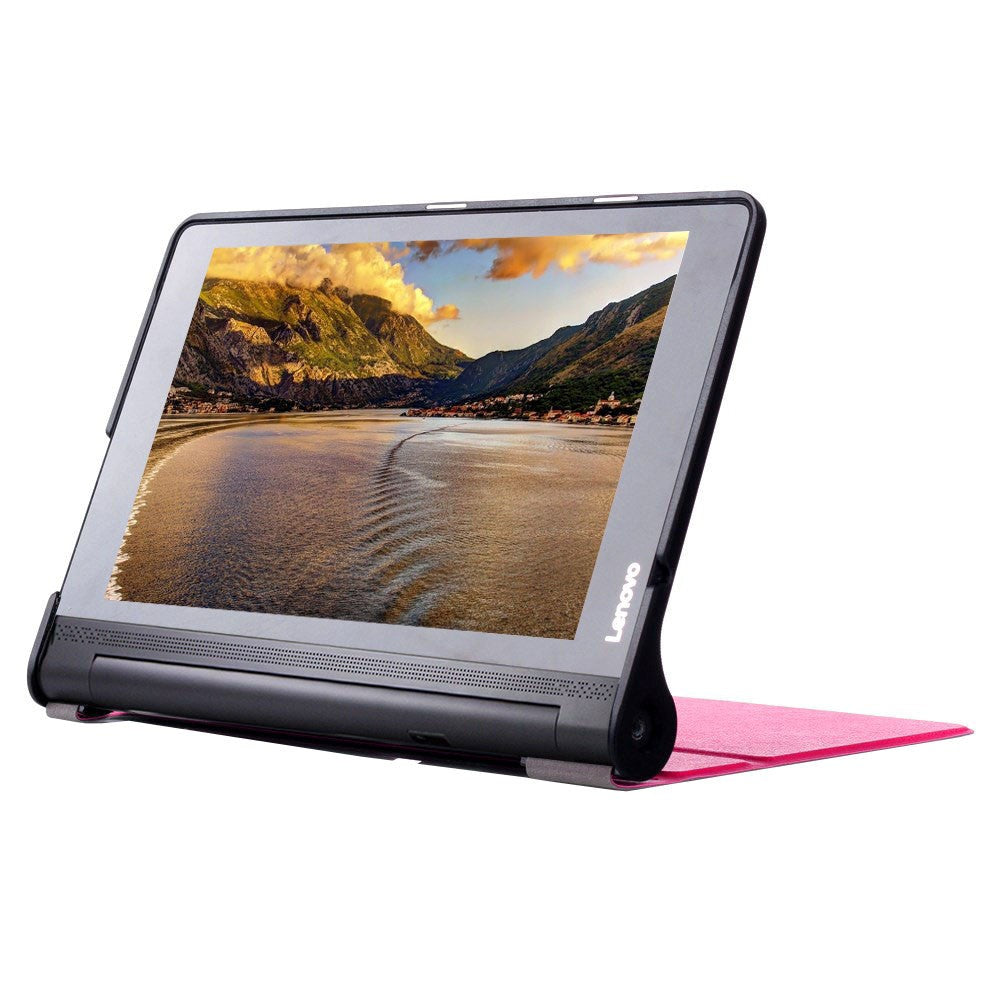 Lenovo Yoga Tab 3 Pro 10" Klassisk Læder Etui Pink