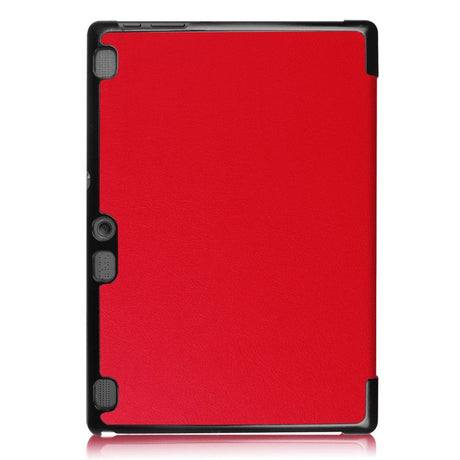 Lenovo Tab 10 (TB-X103F) Cover - Tri-fold Læder Cover - Rød