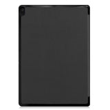 Lenovo Tab E10 Læder Cover m. Tri-fold Stand - Sort