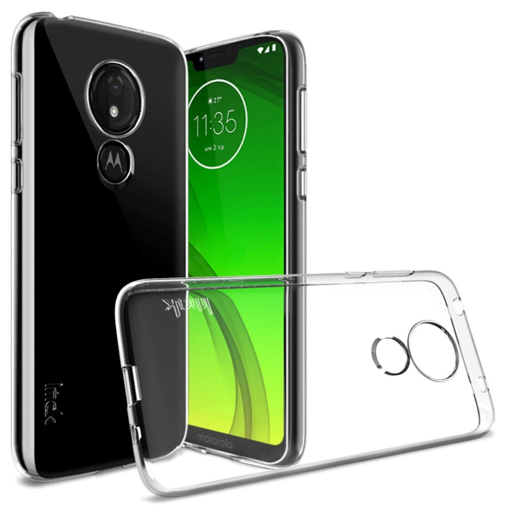 Motorola Moto G7 Power IMAK Fleksibel Plastik Cover Gennemsigtig