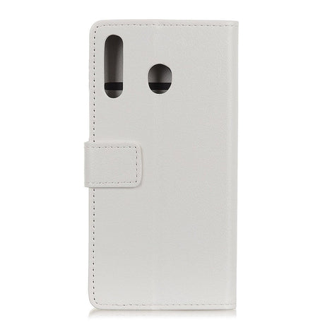 Motorola Moto G8 Plus Læder Cover m. Pung Hvid