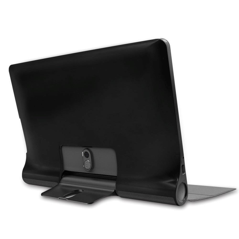 Lenovo Yoga Smart Tab 10.1" Læder Cover m. Ståfunktion - Sort