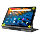 Lenovo Yoga Smart Tab 10.1" Læder Cover m. Ståfunktion - Sort