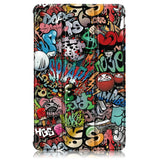 Lenovo Tab M8 (2nd Gen.) 8" Læder Flip Cover m. Folde & Standerfunktion - Graffiti