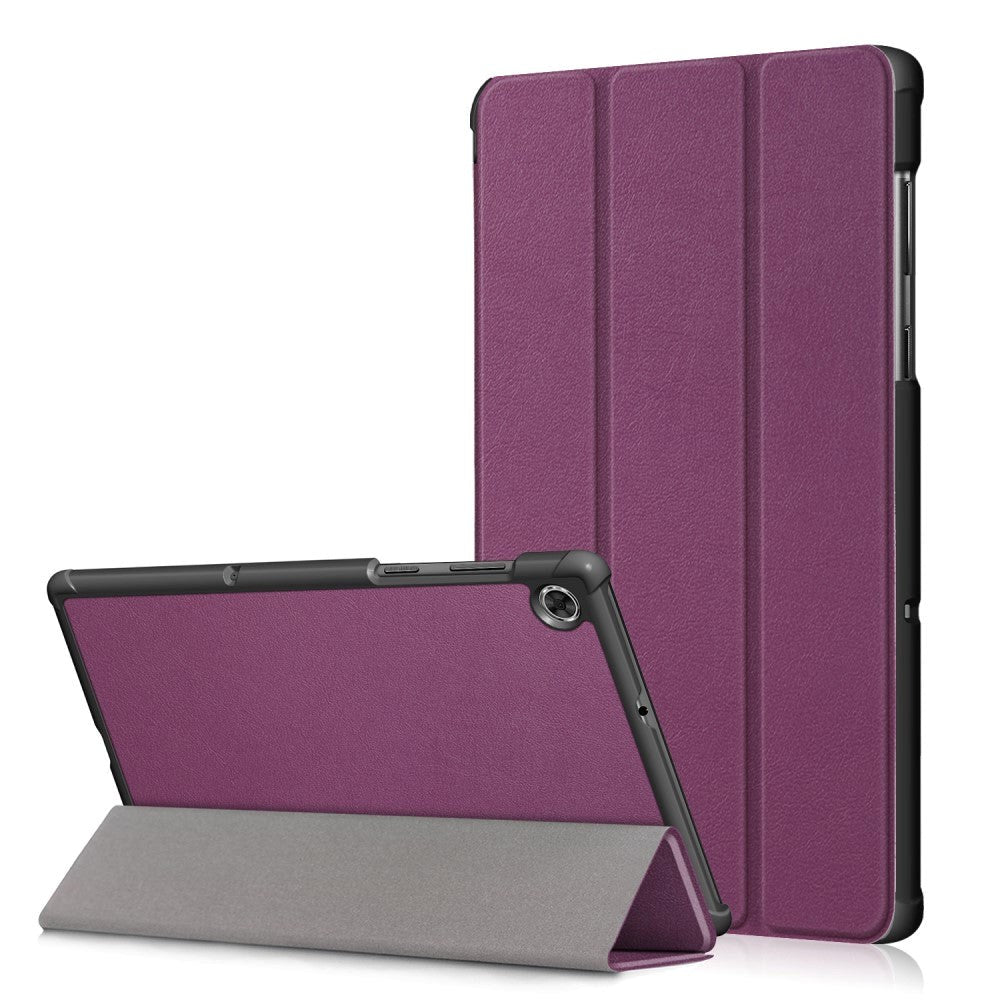 Lenovo Tab M10 FHD Plus X606F Tri-Fold Læder Cover - Lilla